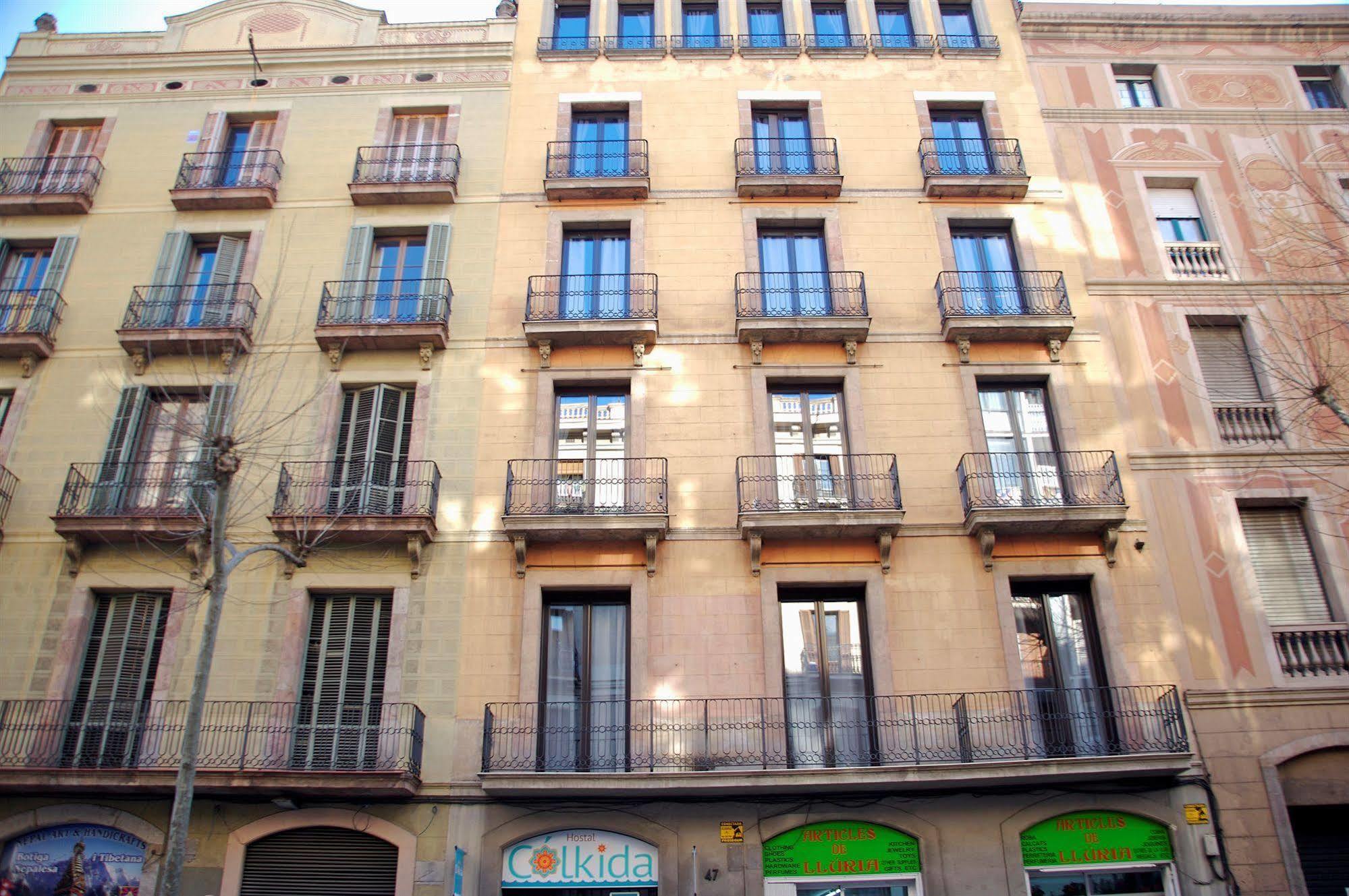Hostal Agua Alegre Barcelona Exteriér fotografie